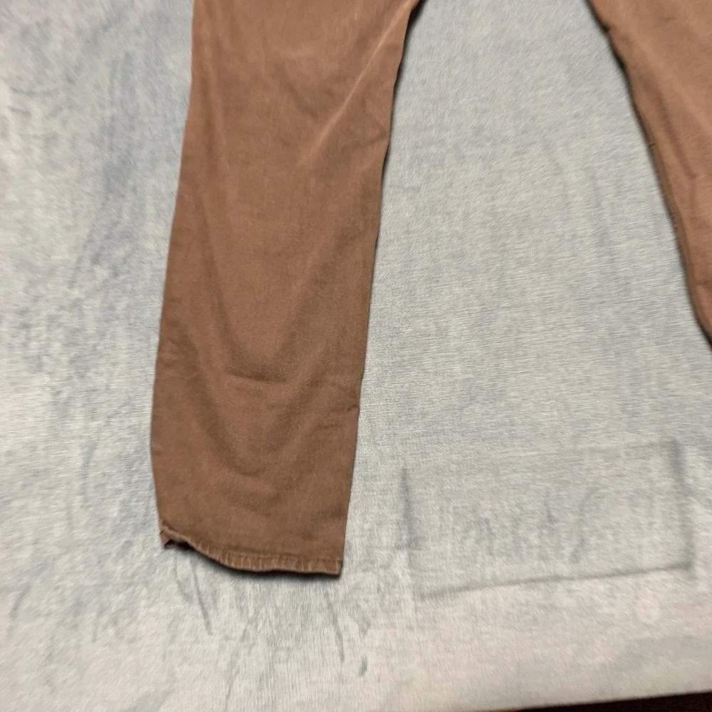 Old Navy Jeans Mens 36x34 Brown Denim Built In Flex Casual Straight Leg 5 Pocket